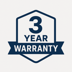 3 Year Warranty